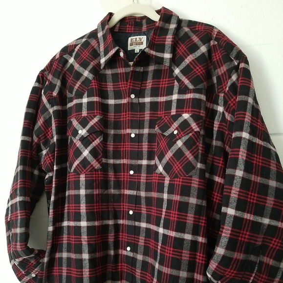 Ely Cattleman Insulated Flannel Shirt 